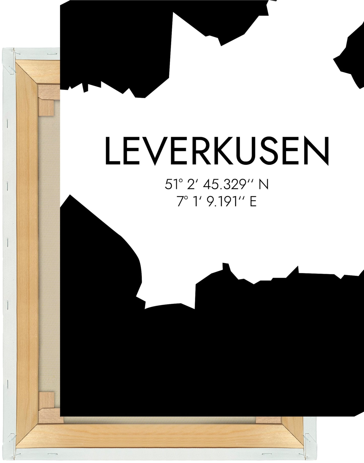 Leinwand Leverkusen Koordinaten #5