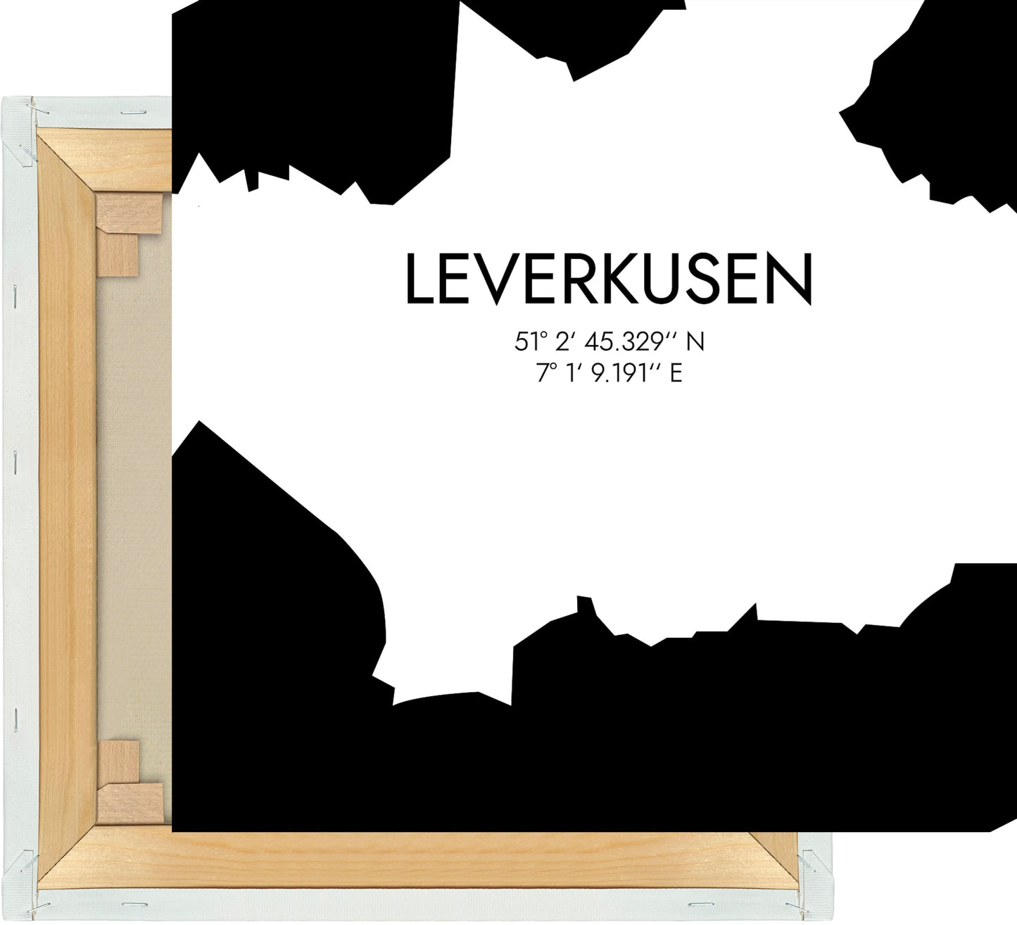 Leinwand Leverkusen Koordinaten #5