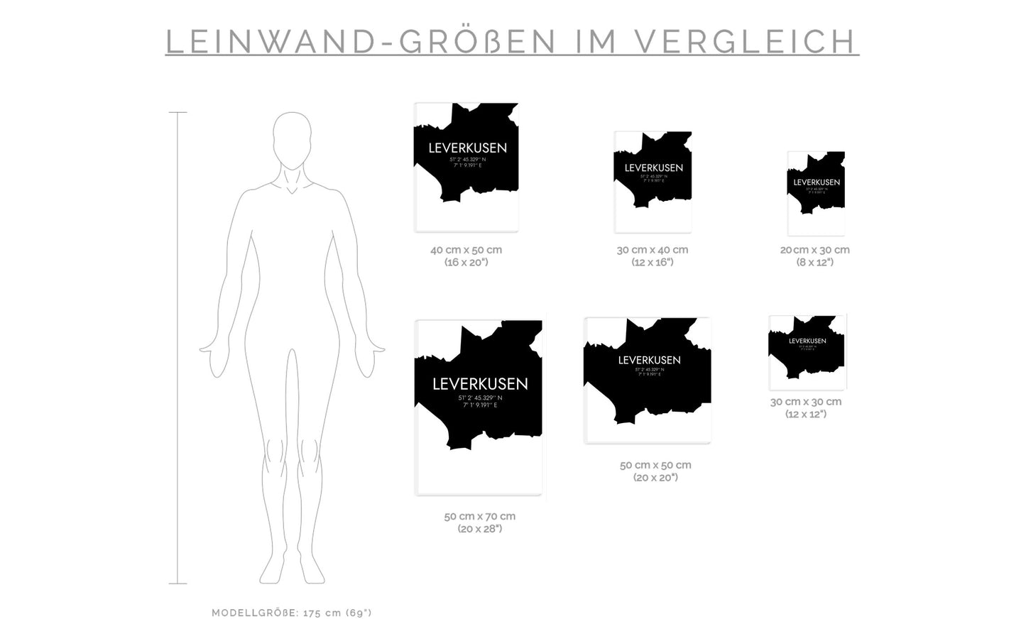 Leinwand Leverkusen Koordinaten #5