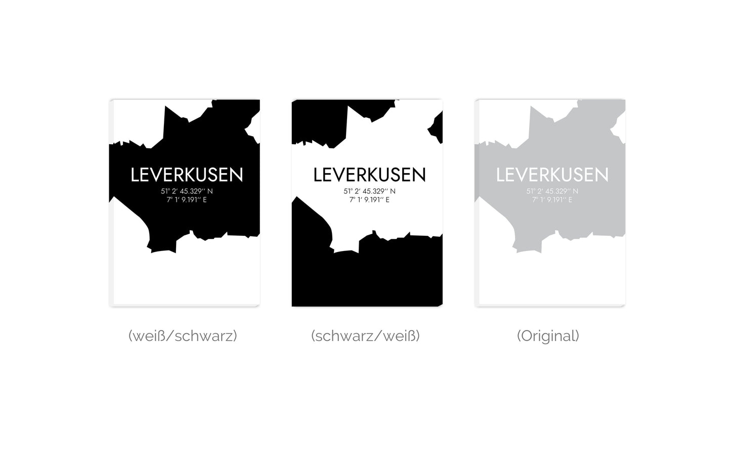 Leinwand Leverkusen Koordinaten #5