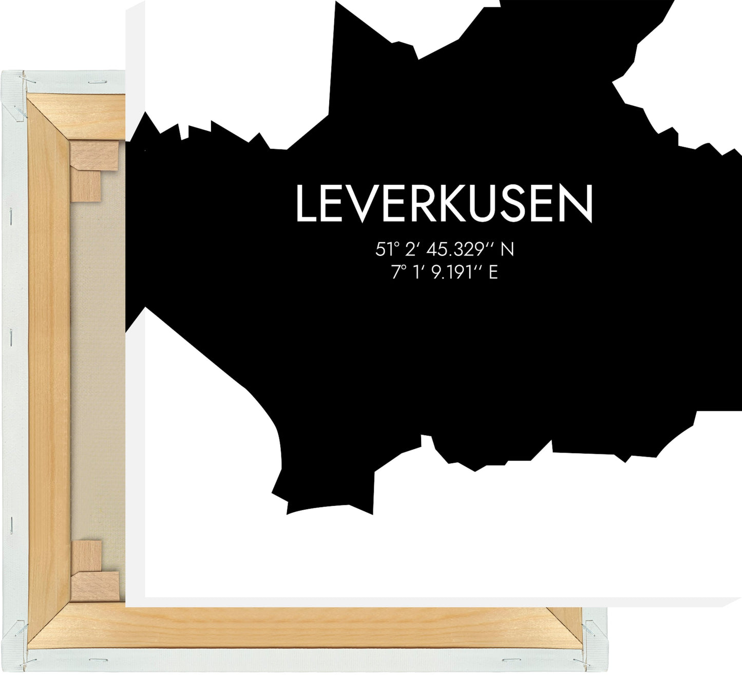 Leinwand Leverkusen Koordinaten #5