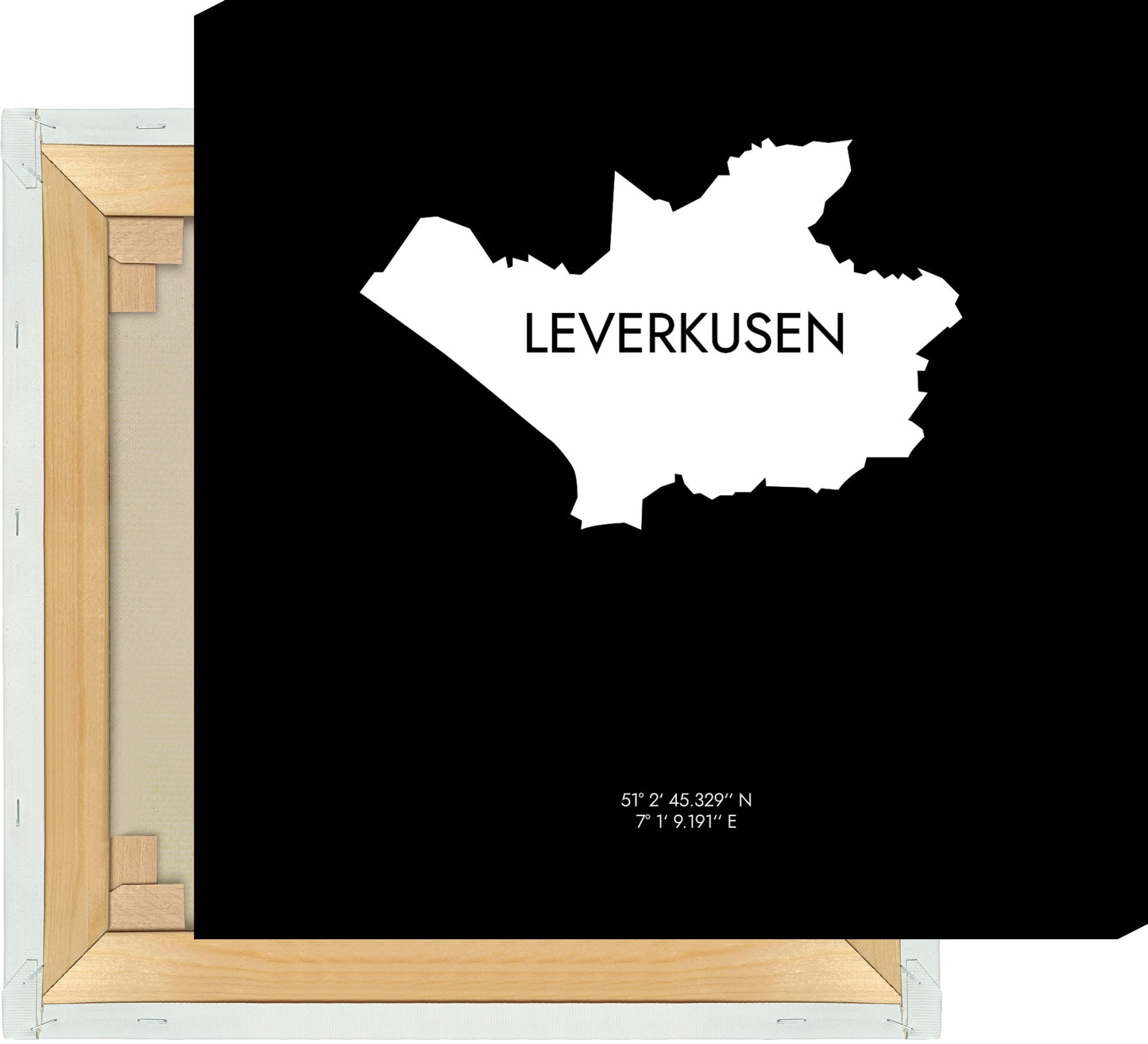 Leinwand Leverkusen Koordinaten #6
