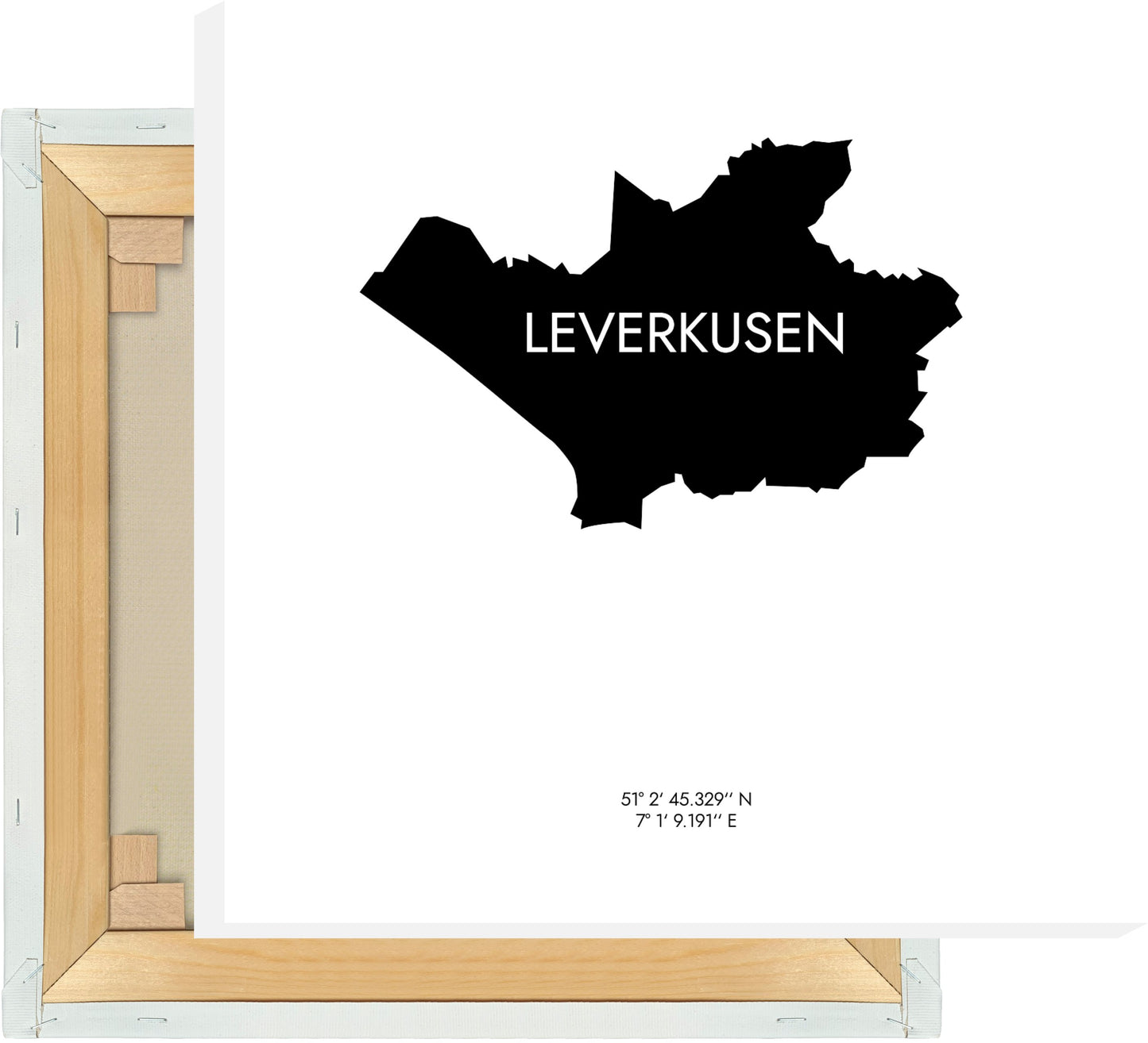 Leinwand Leverkusen Koordinaten #6
