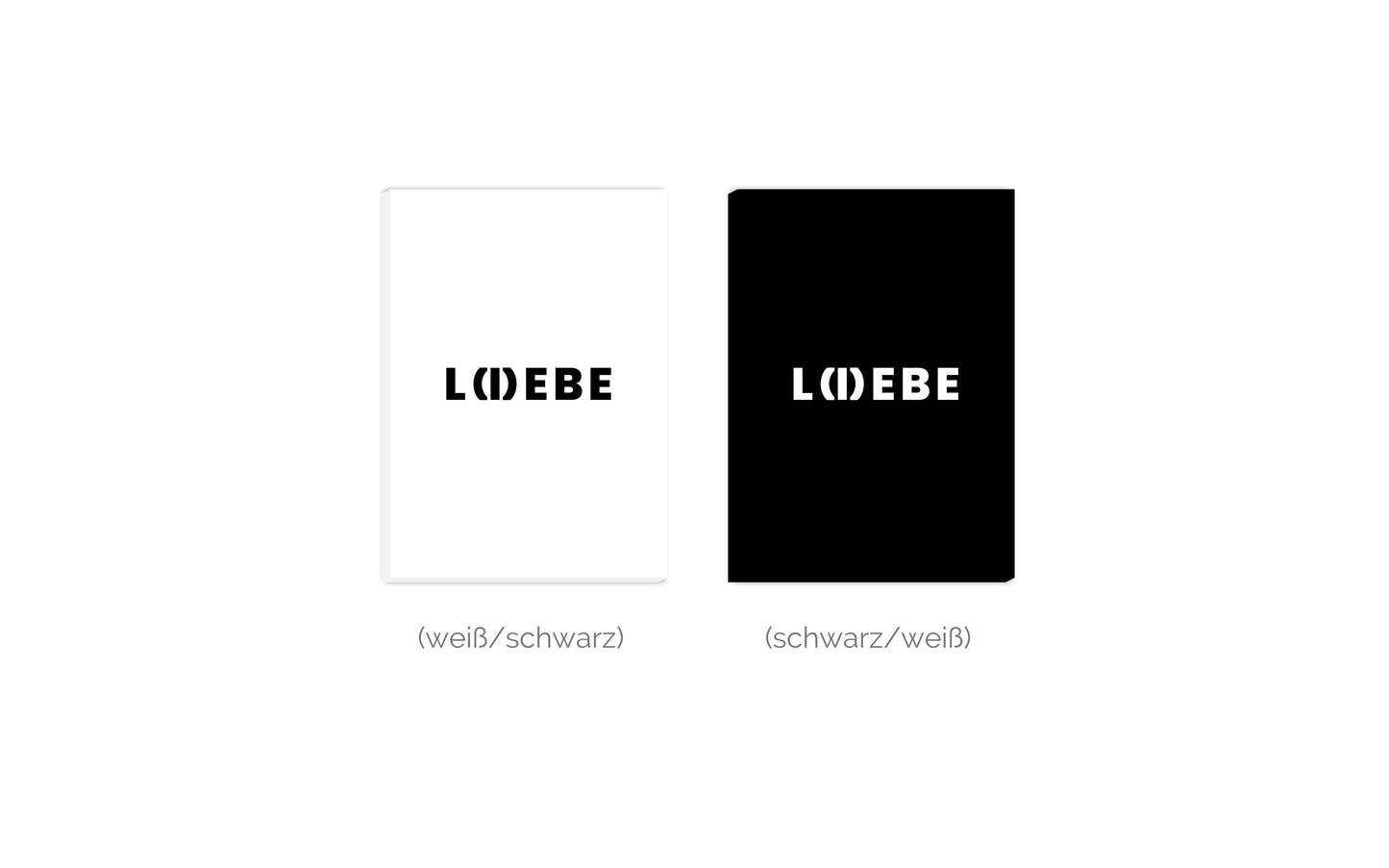 Leinwand L(I)EBE