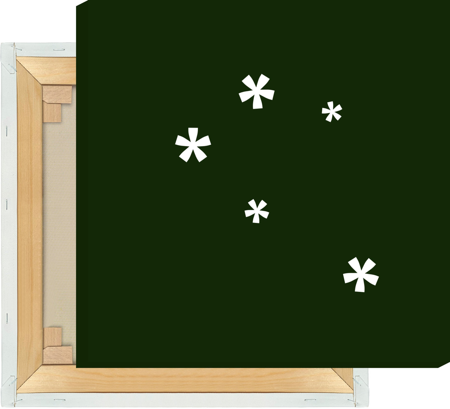 Leinwand Limited Edition: Schnee