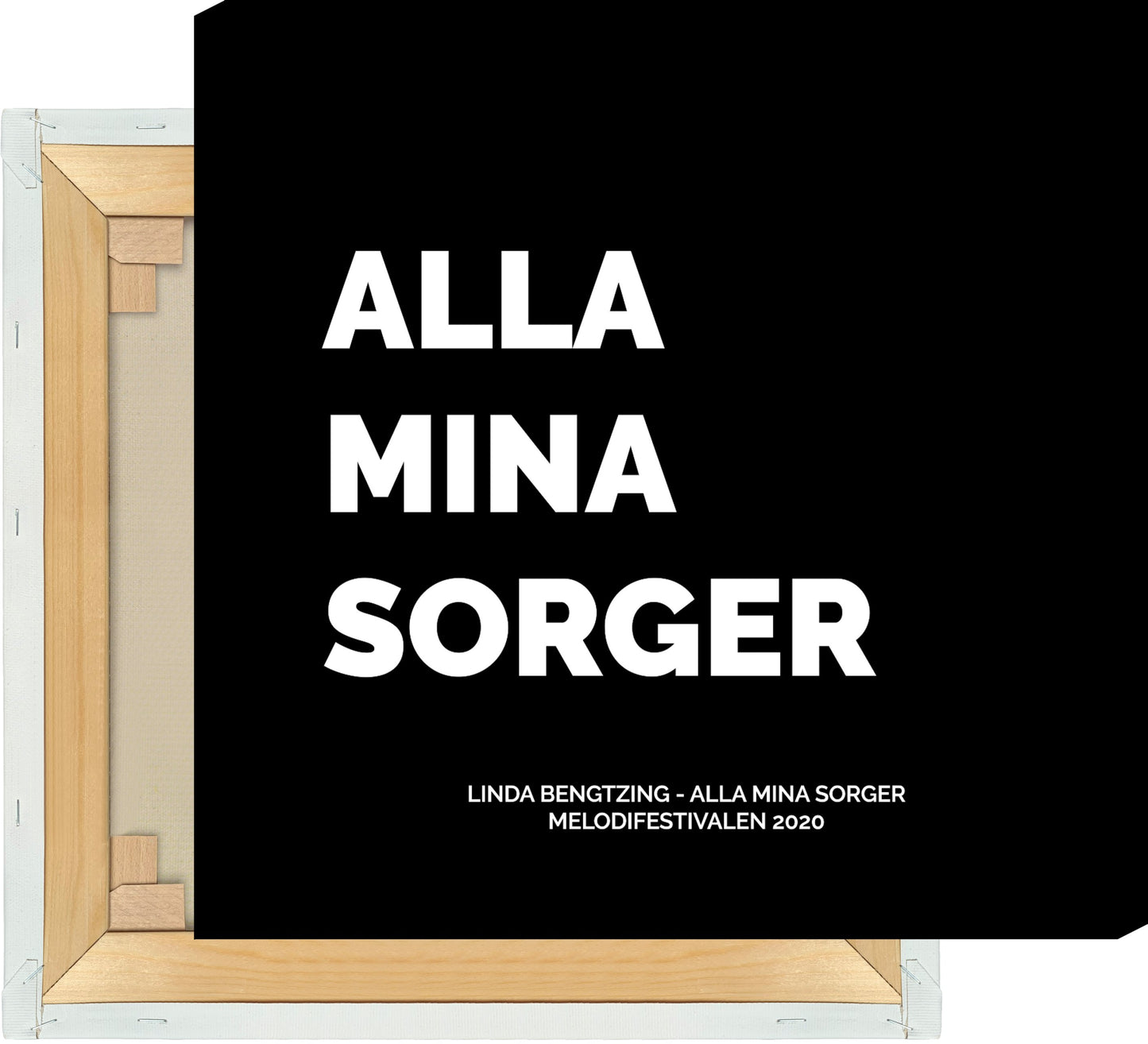 Leinwand Linda Bengtzing - Alla Mina Sorger