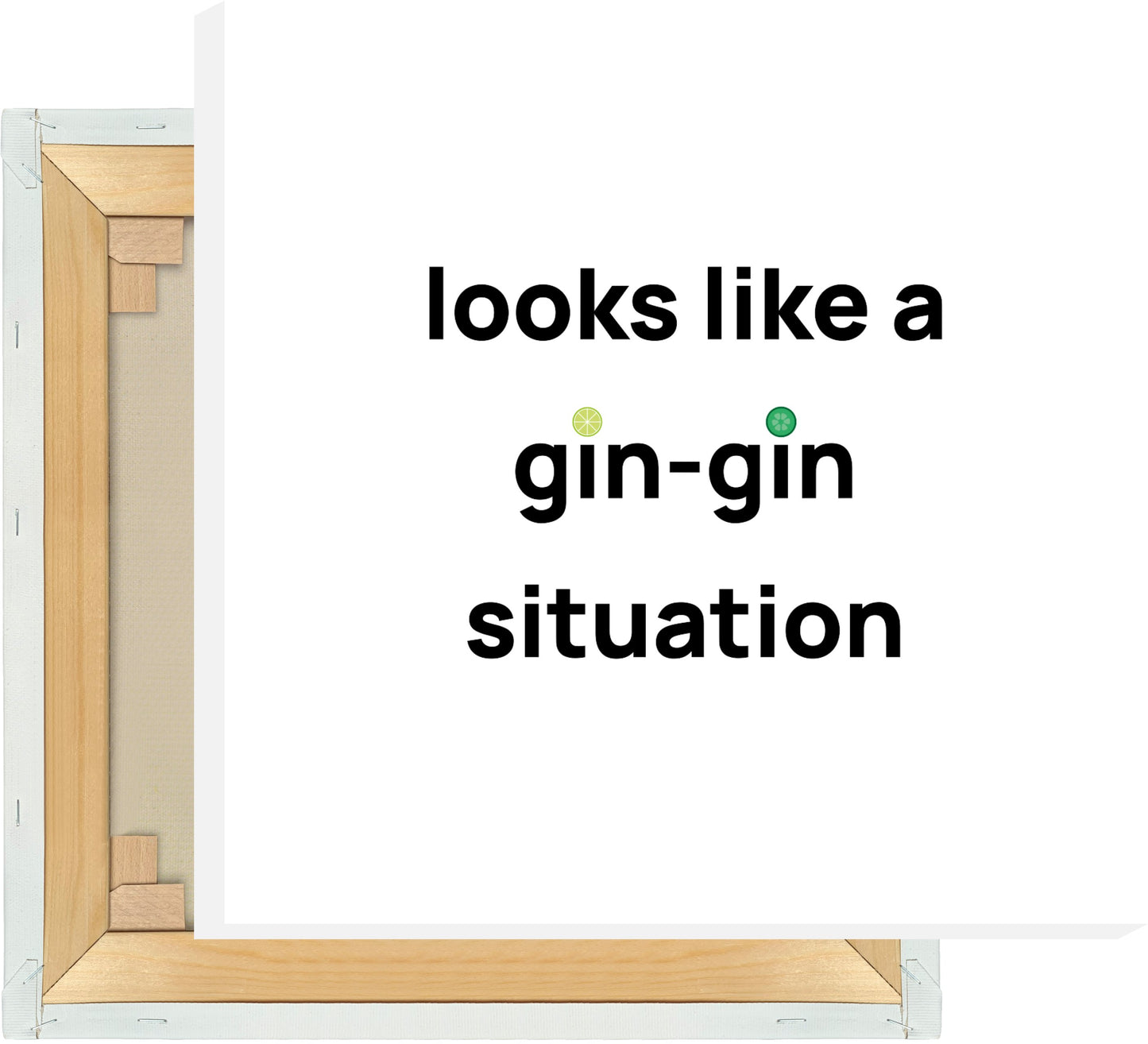 Leinwand looks like a gin-gin situation