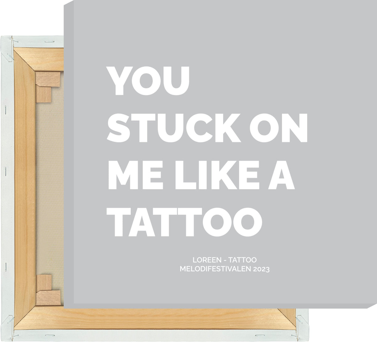 Leinwand Loreen - Tattoo