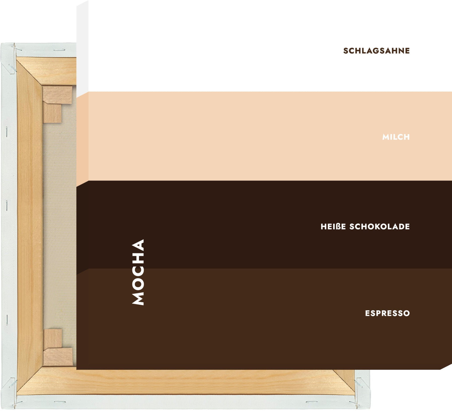 Leinwand Mocha