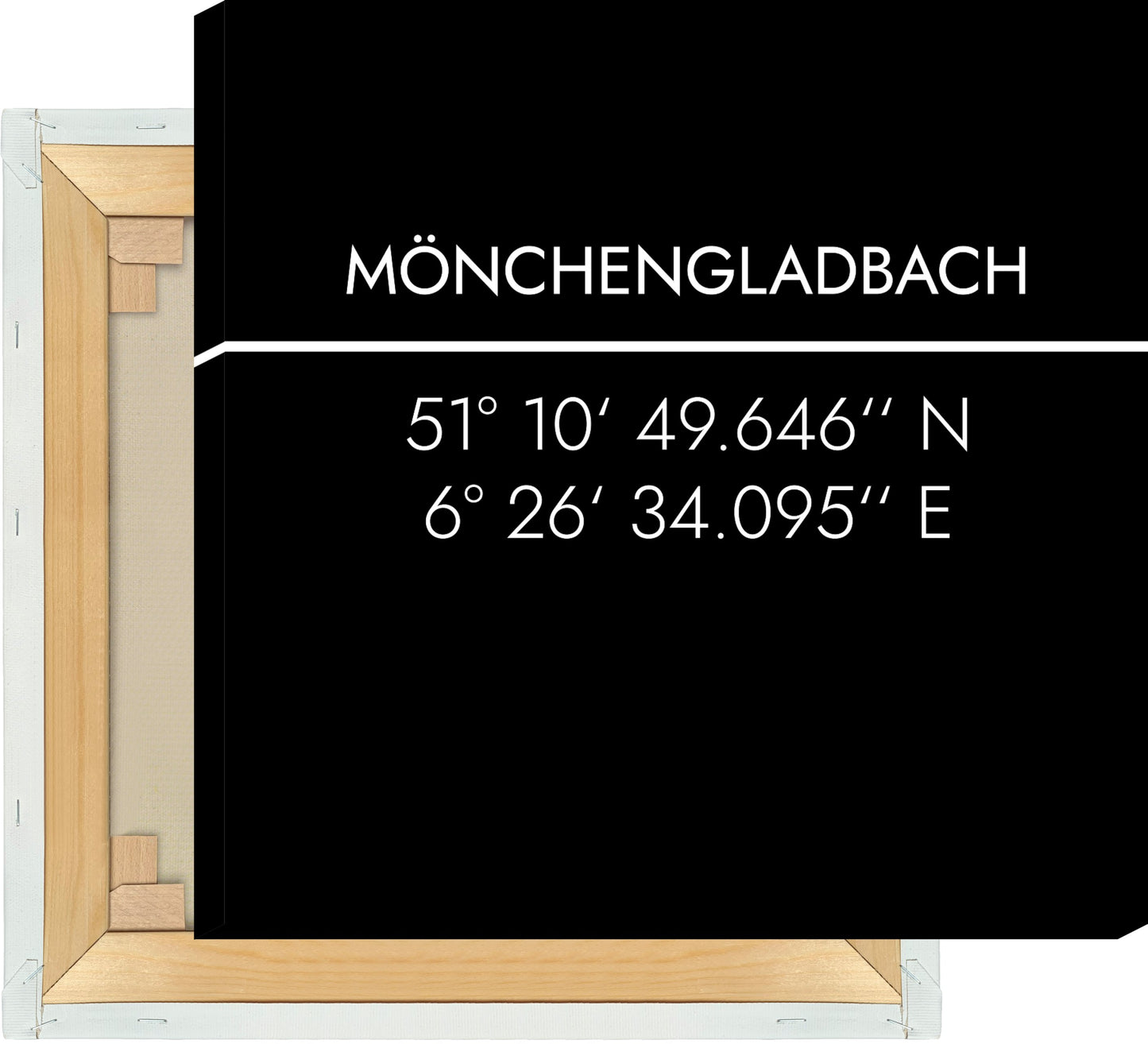 Leinwand Mönchengladbach Koordinaten #2