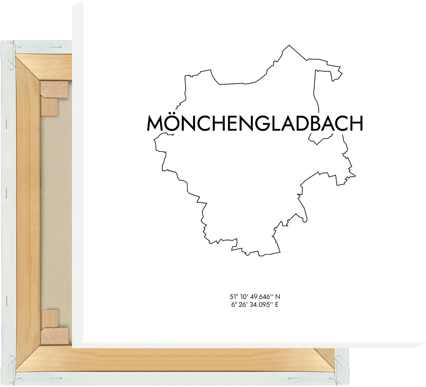 Leinwand Mönchengladbach Koordinaten #8