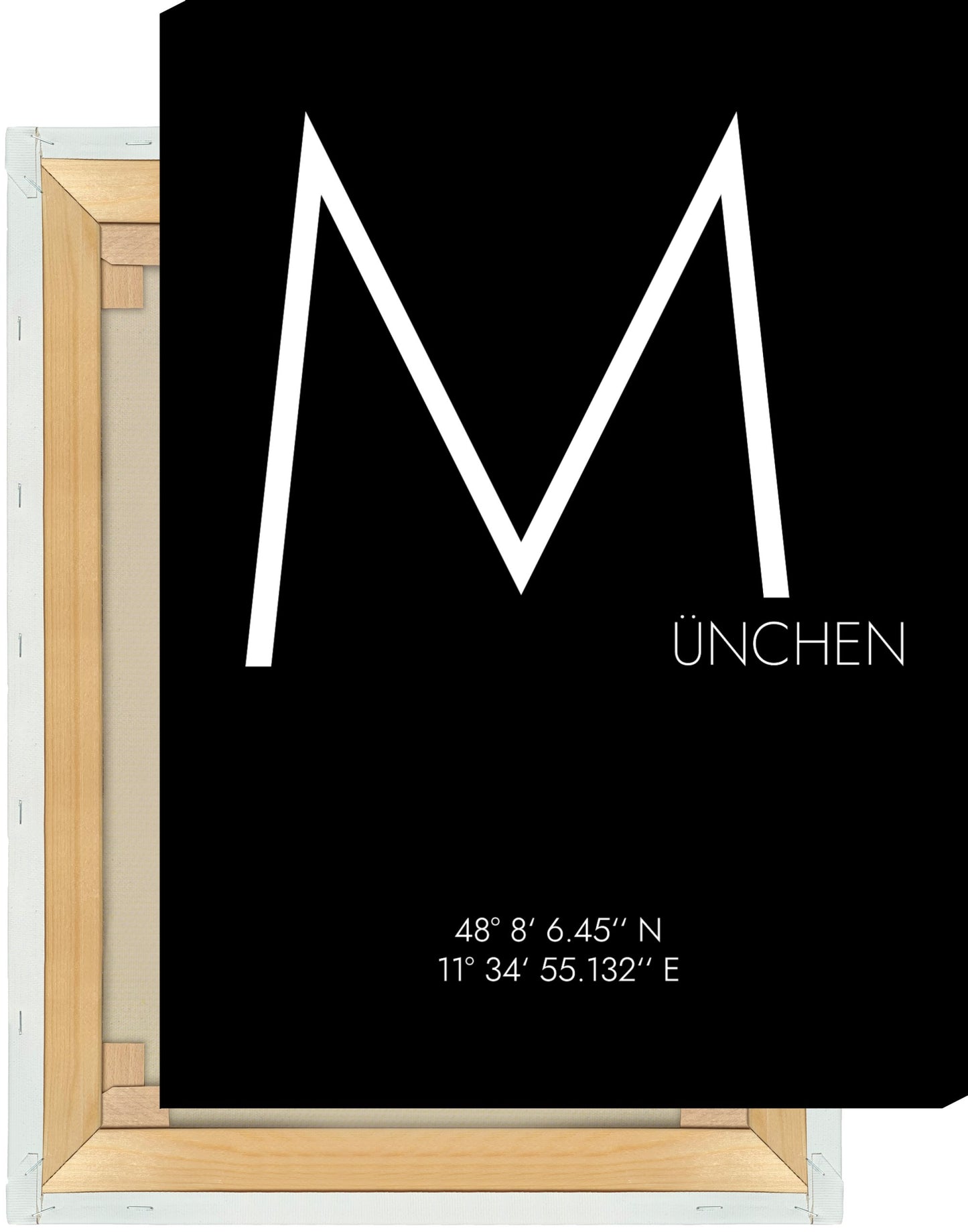 Leinwand München Koordinaten #4