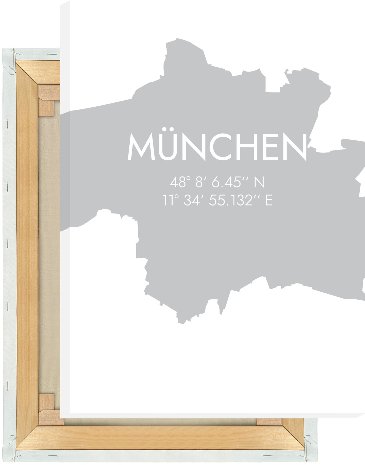 Leinwand München Koordinaten #5