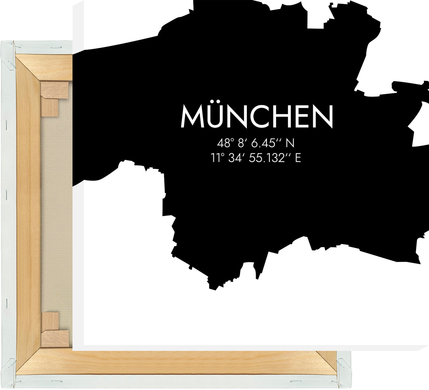 Leinwand München Koordinaten #5