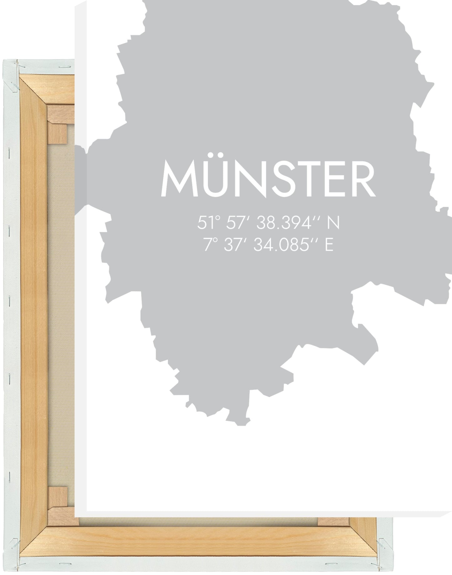 Leinwand Münster Koordinaten #5