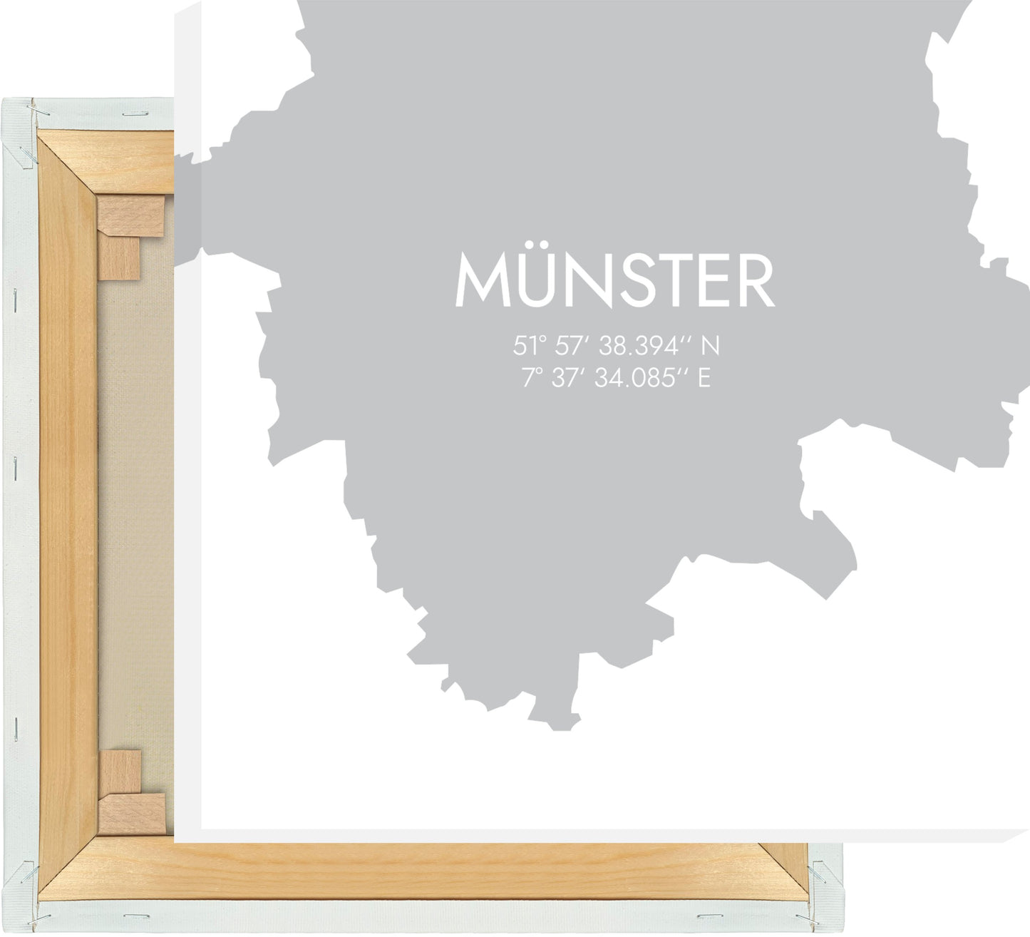 Leinwand Münster Koordinaten #5