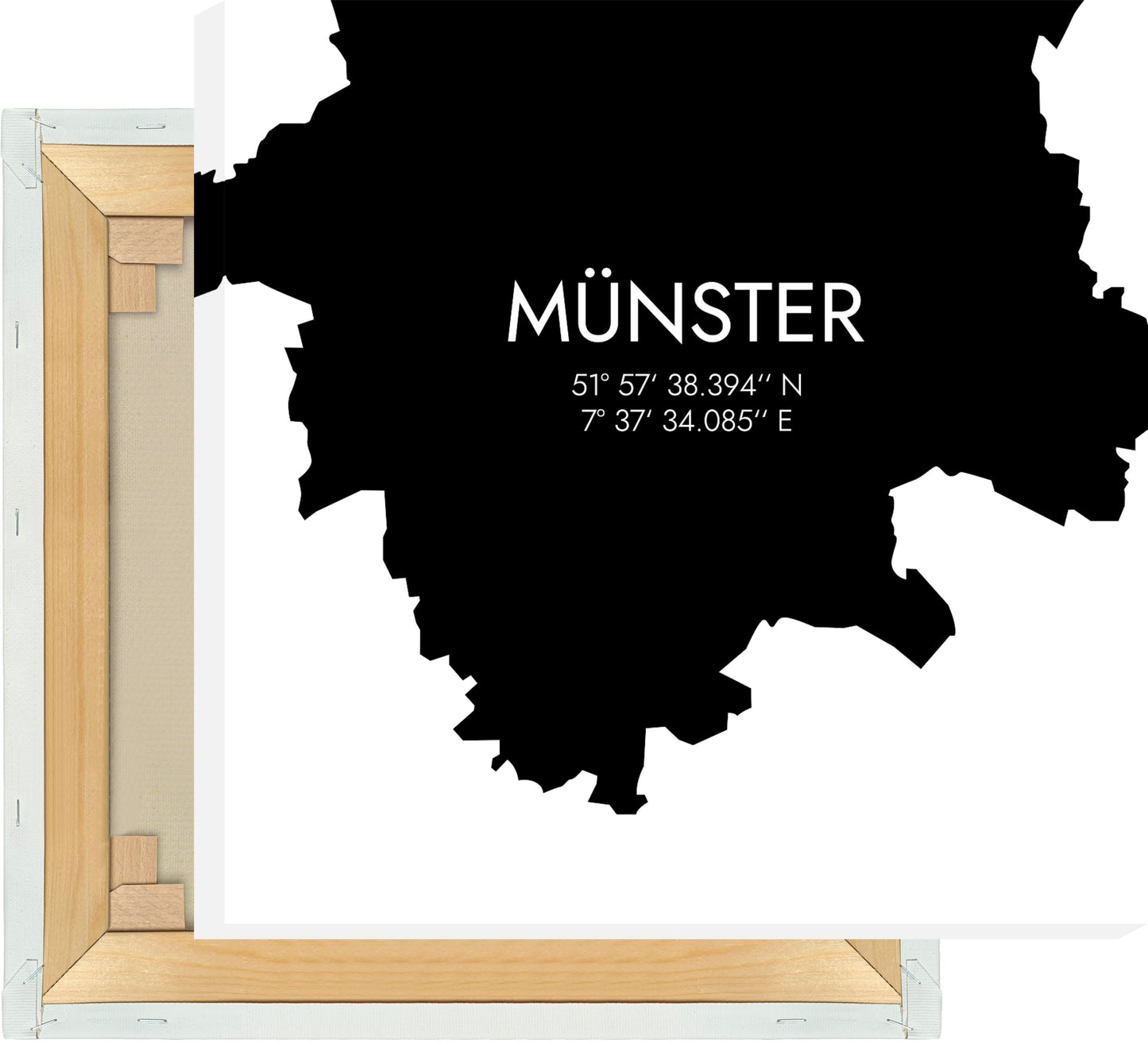 Leinwand Münster Koordinaten #5