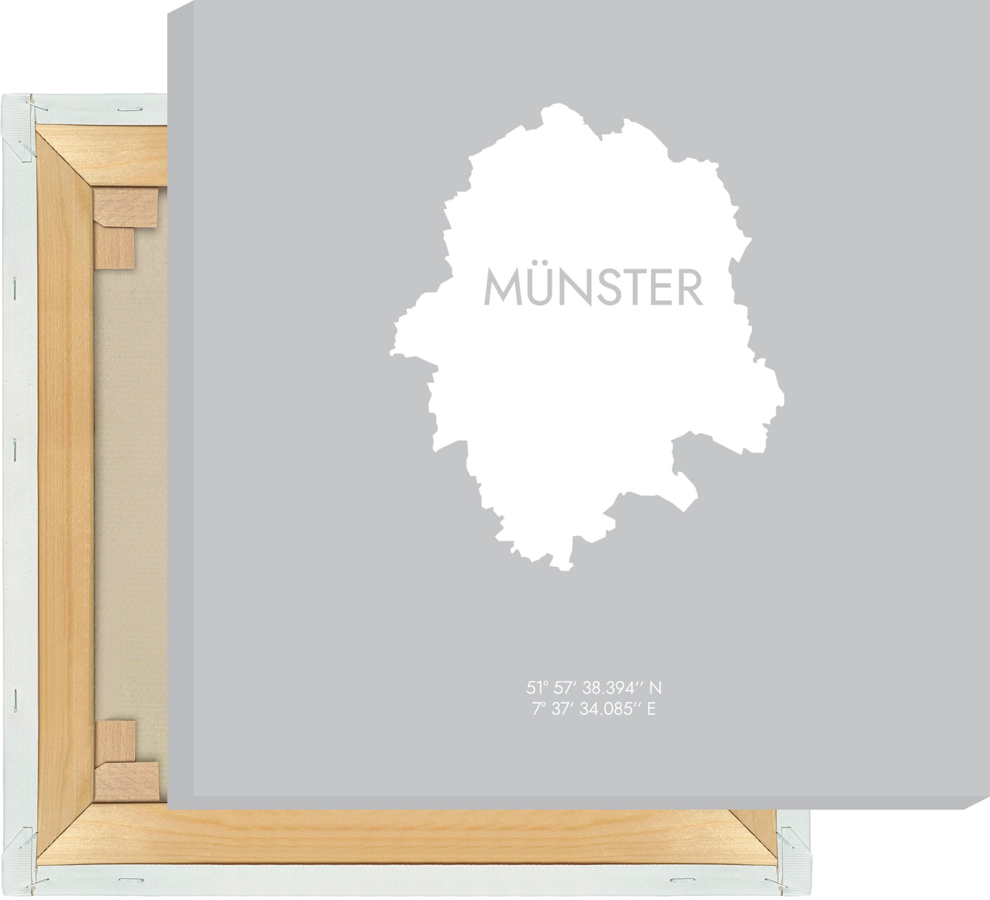 Leinwand Münster Koordinaten #6