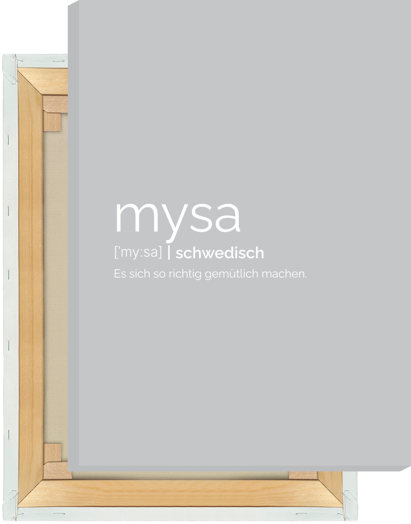 Leinwand Mysa (Schwedisch: Es sich gemütlich machen)