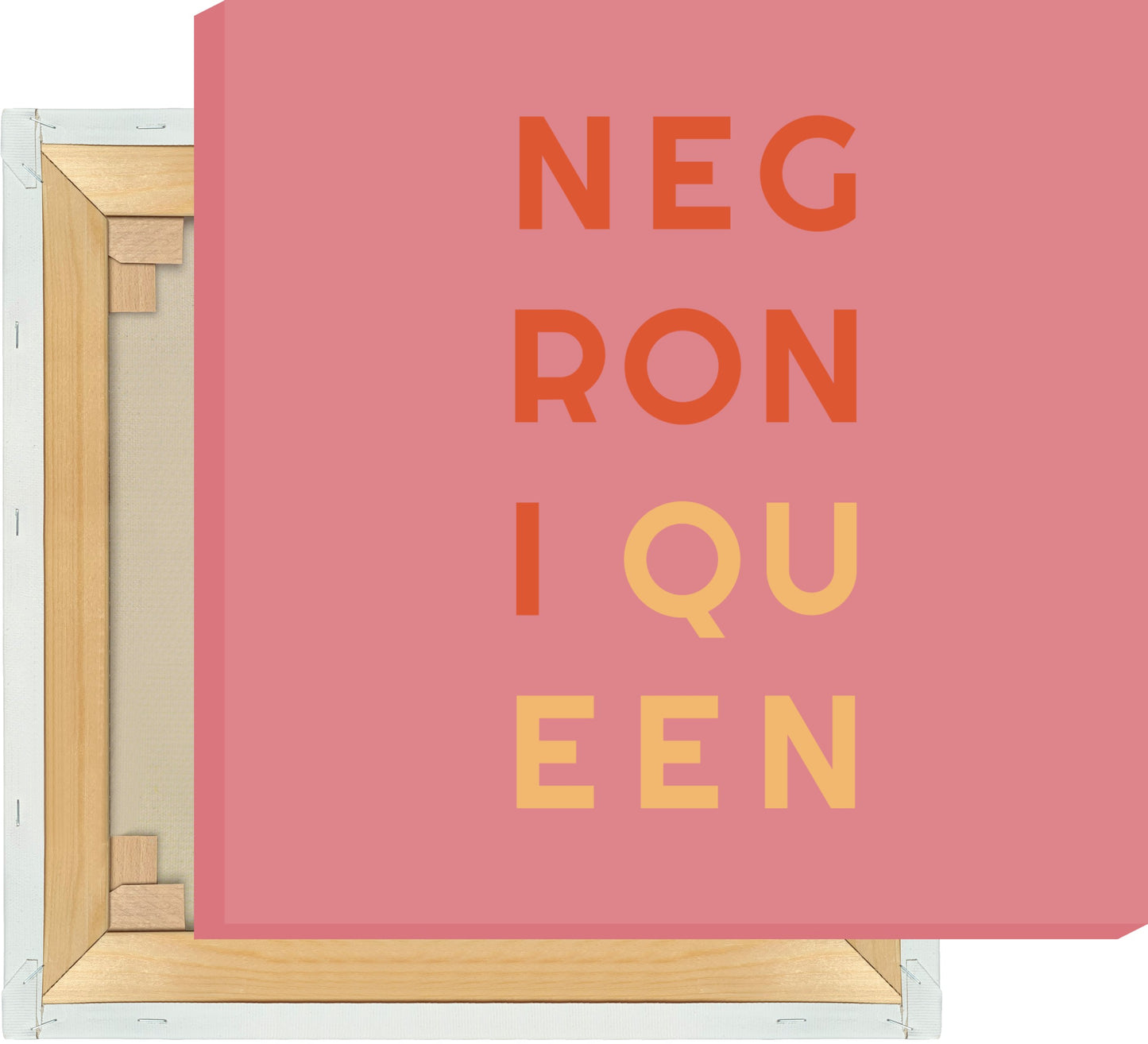 Leinwand Negroni Queen - La Dolce Vita Collection