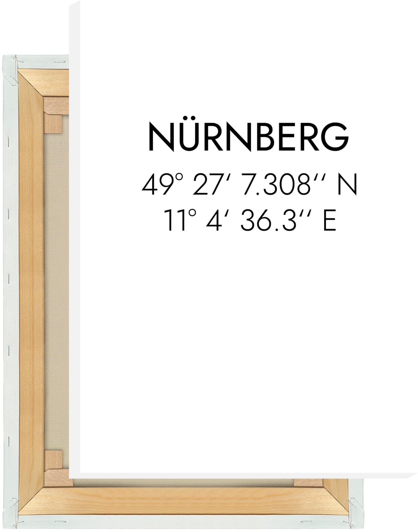 Leinwand Nürnberg Koordinaten #1