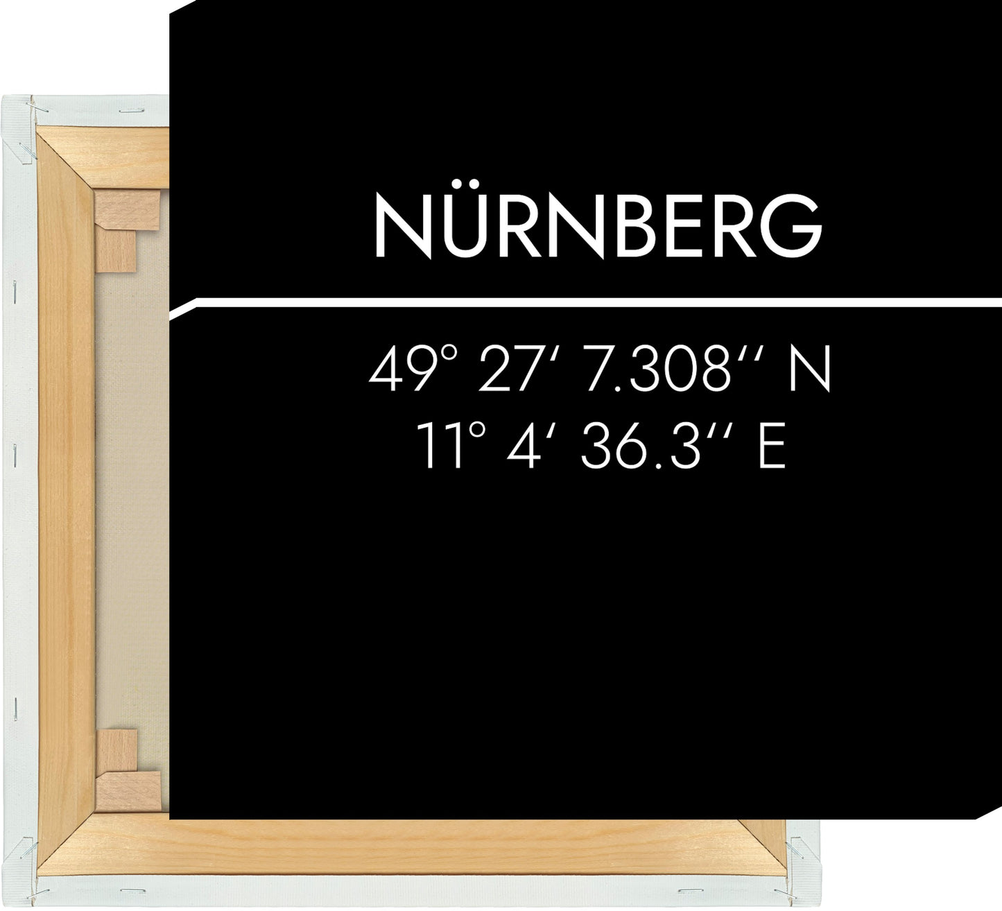 Leinwand Nürnberg Koordinaten #2