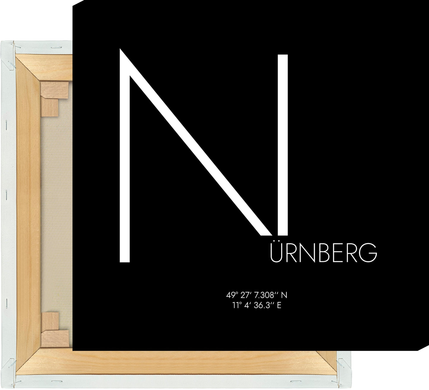 Leinwand Nürnberg Koordinaten #4