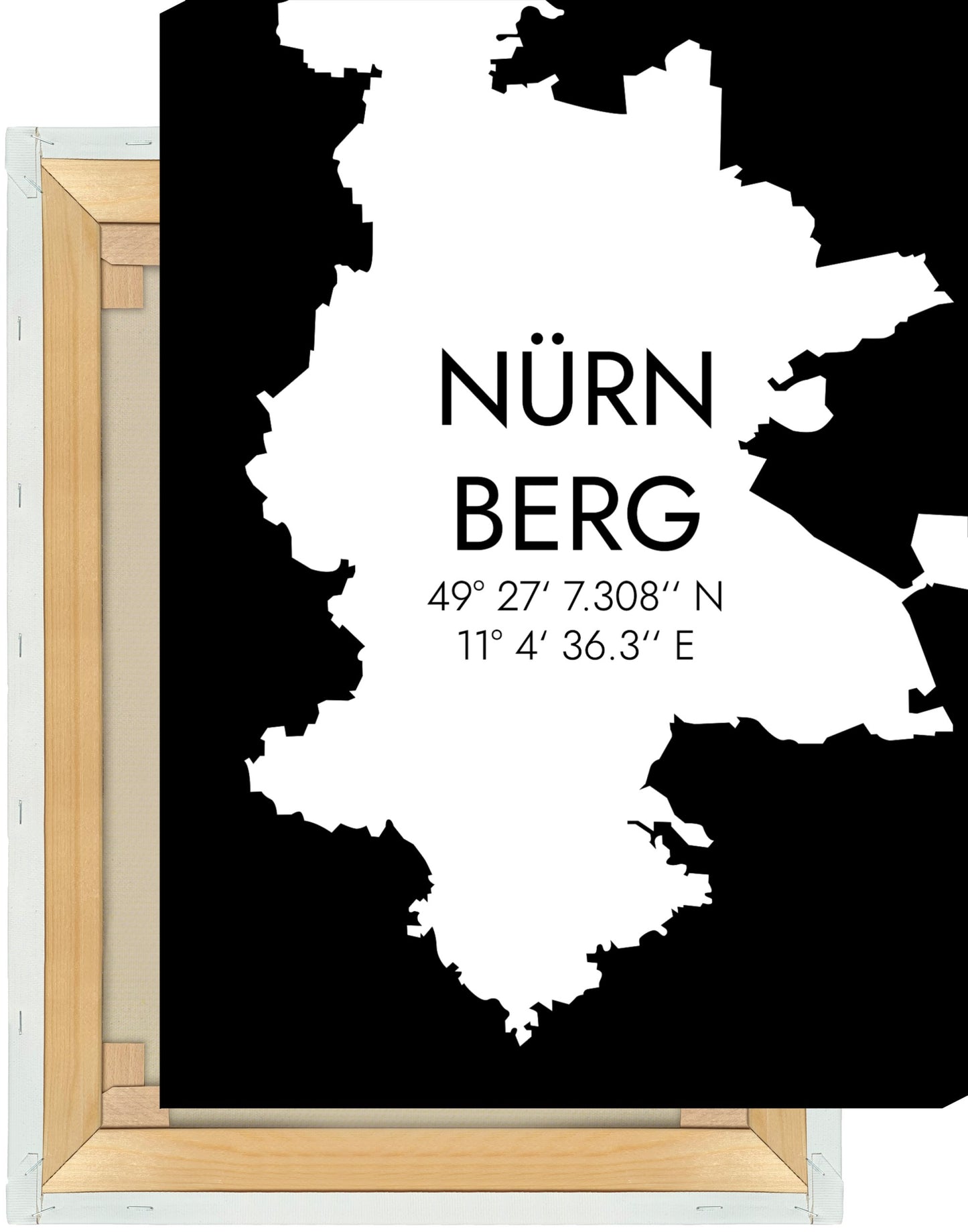 Leinwand Nürnberg Koordinaten #5
