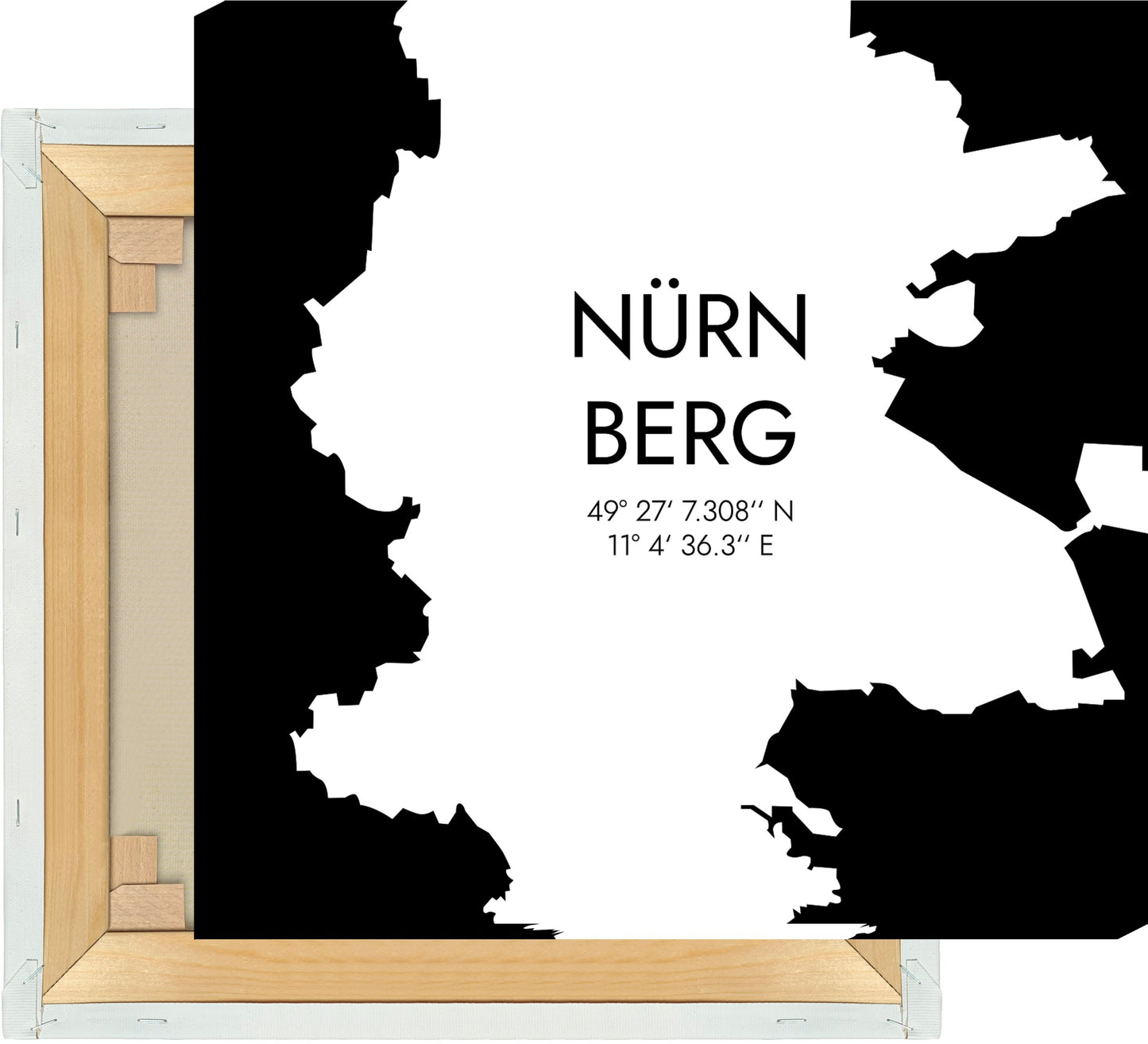 Leinwand Nürnberg Koordinaten #5