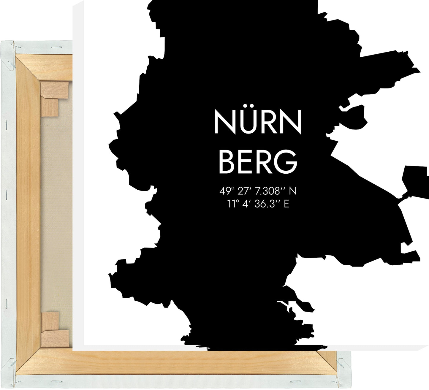 Leinwand Nürnberg Koordinaten #5