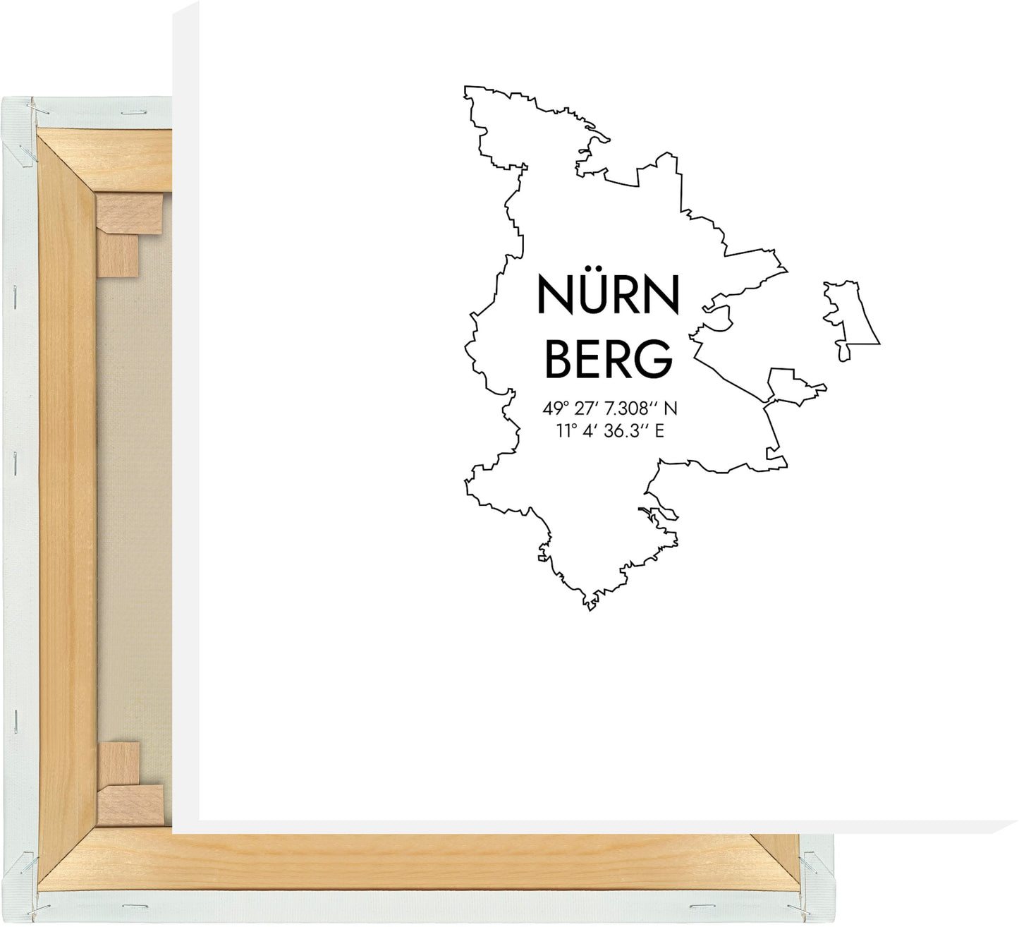 Leinwand Nürnberg Koordinaten #7