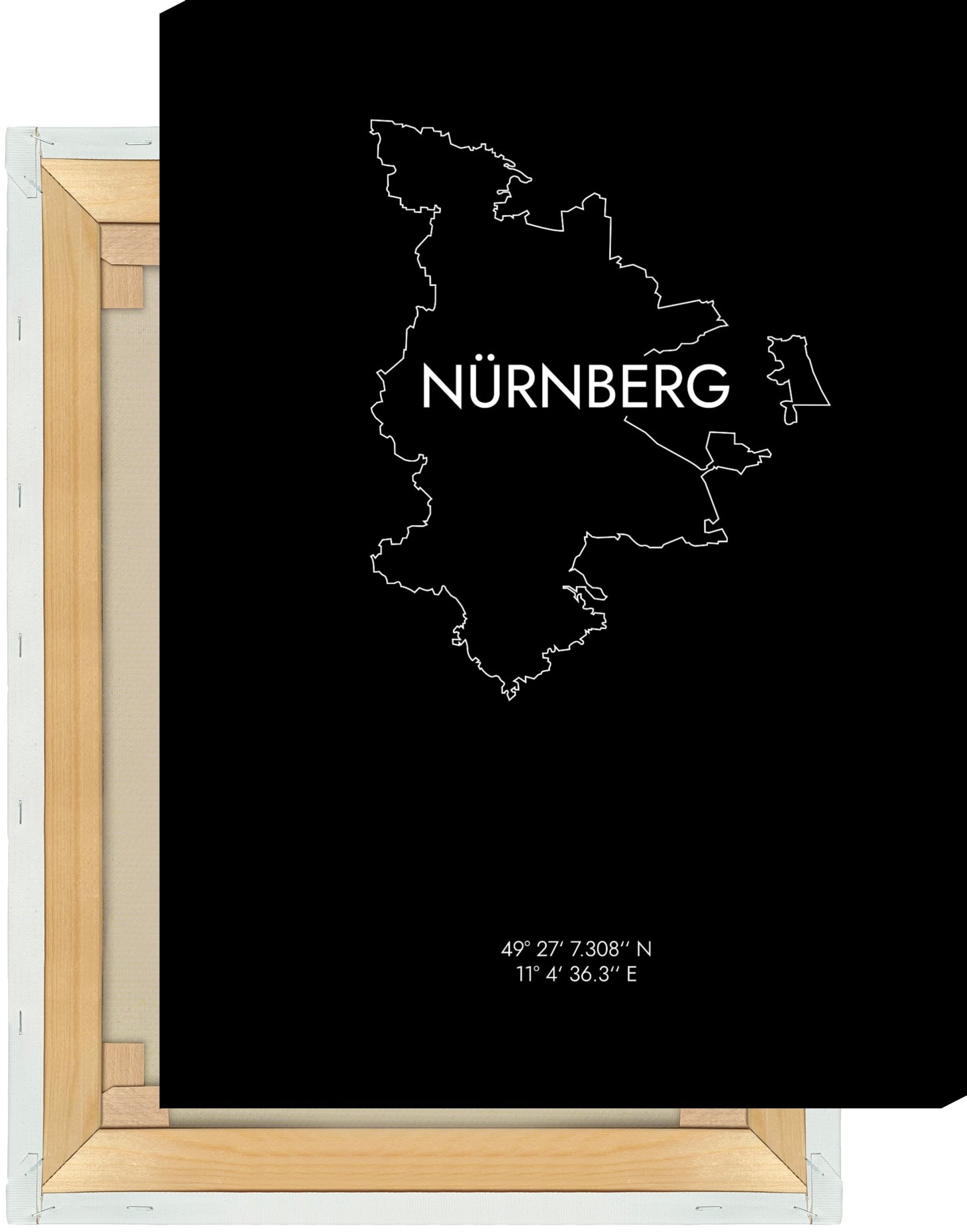 Leinwand Nürnberg Koordinaten #8