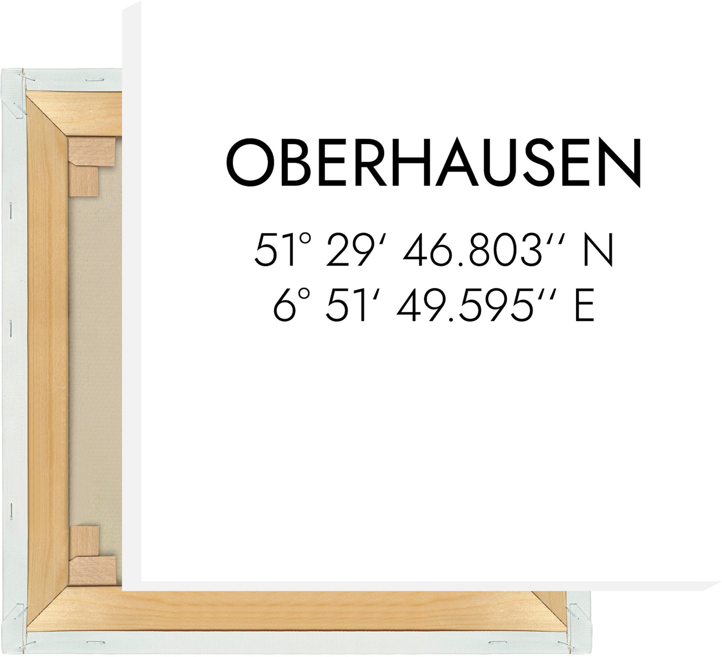 Leinwand Oberhausen Koordinaten #1