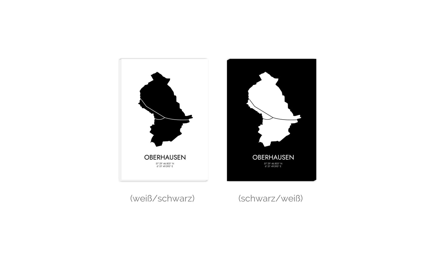 Leinwand Oberhausen Koordinaten #3