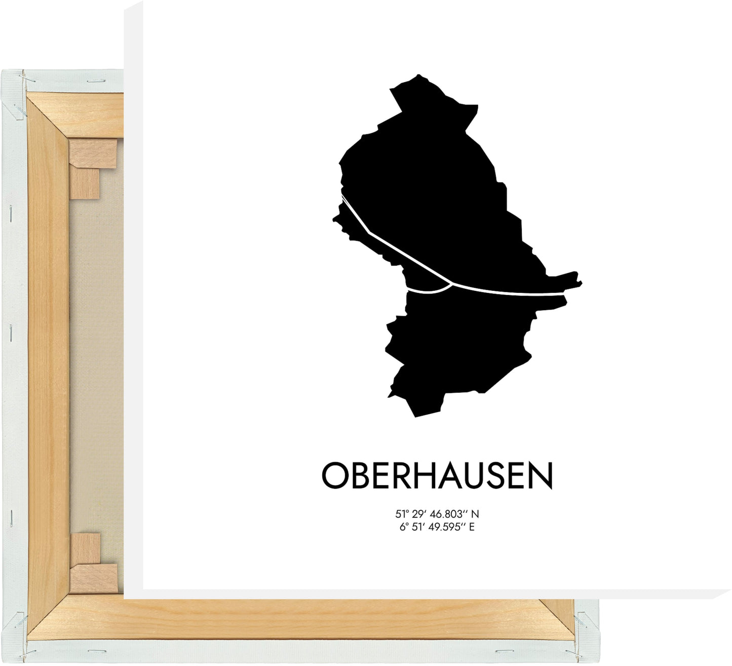 Leinwand Oberhausen Koordinaten #3