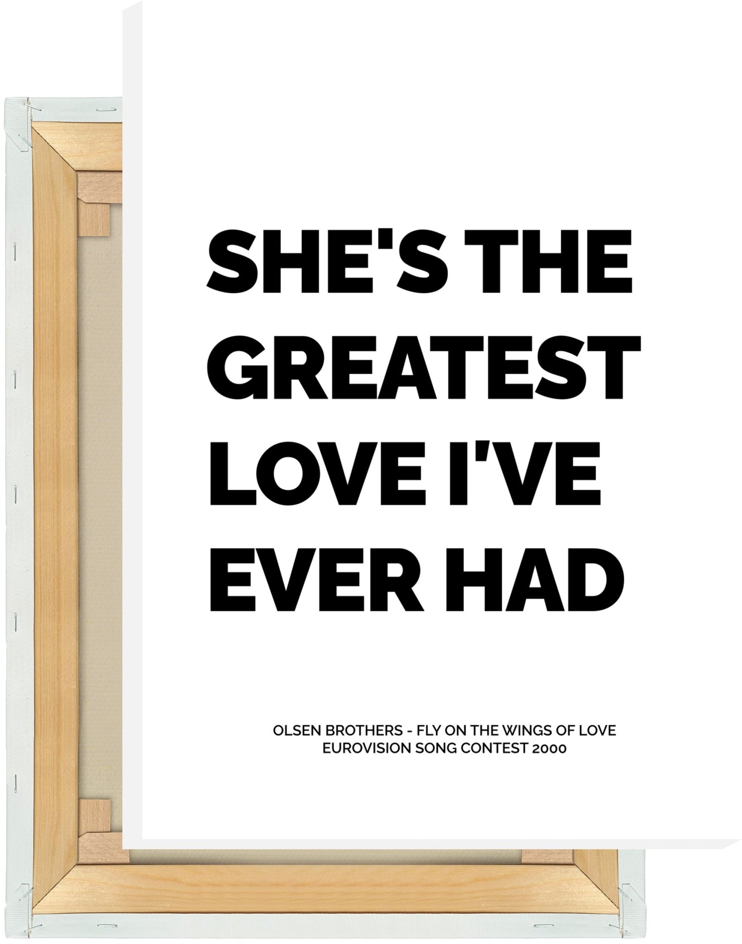 Leinwand Olsen Brothers - Fly On The Wings Of Love (2000)