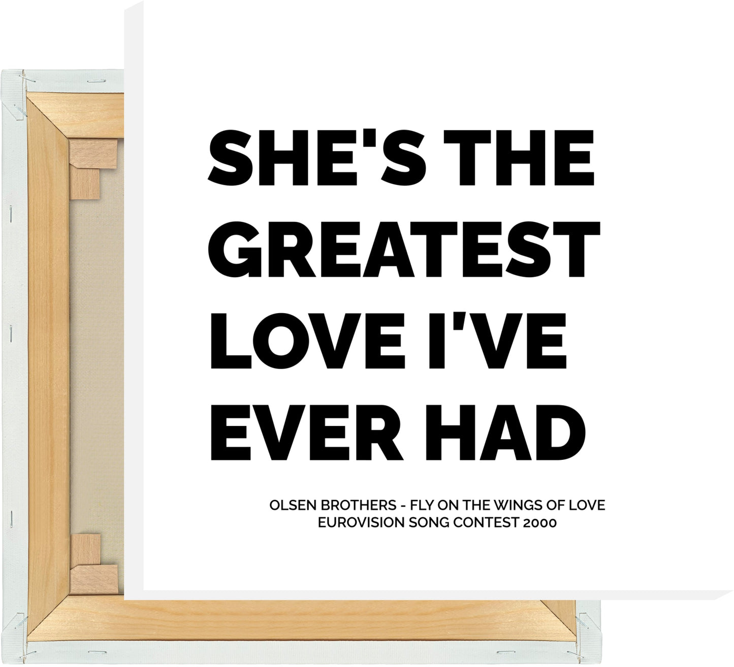 Leinwand Olsen Brothers - Fly On The Wings Of Love (2000)