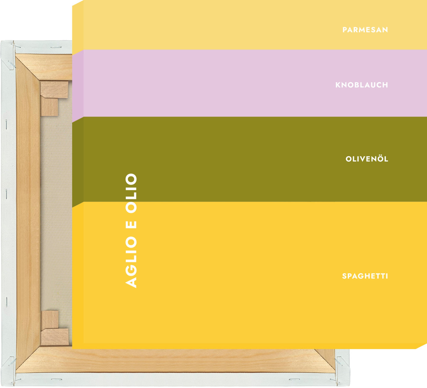 Leinwand Pasta - Aglio E Olio