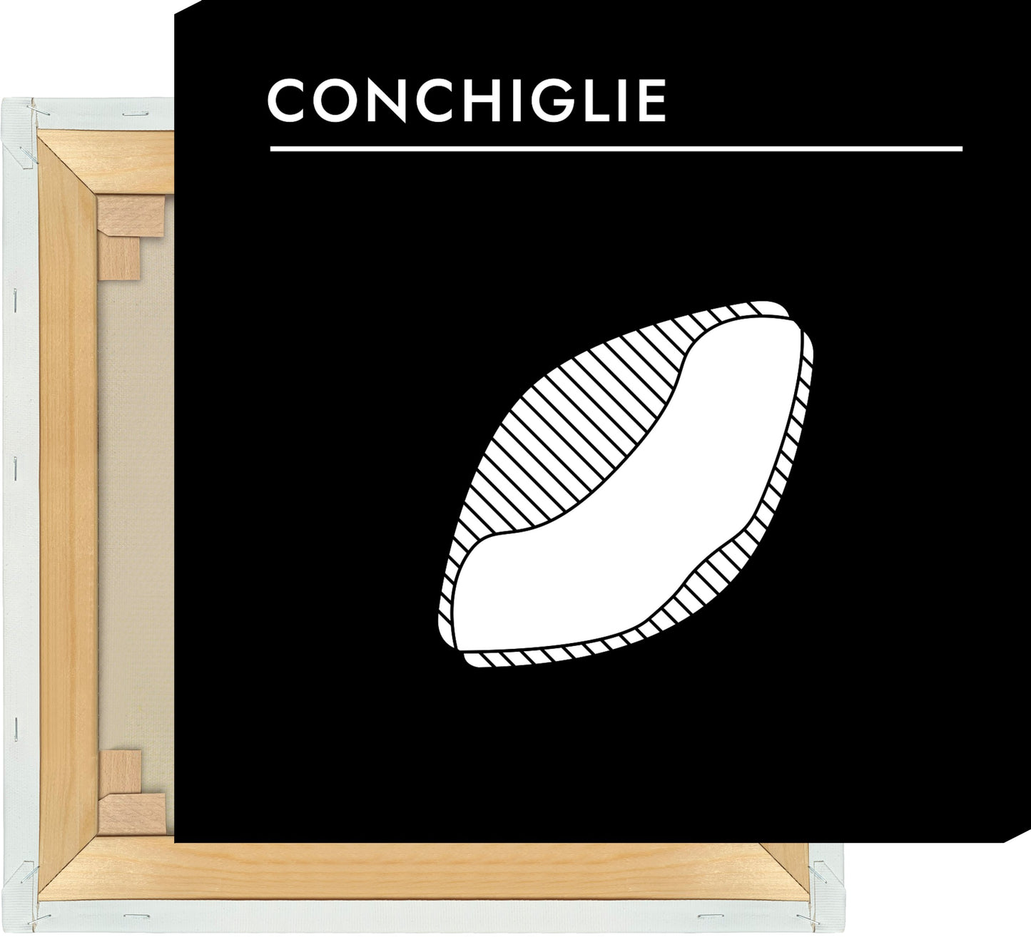 Leinwand Pasta - Conchiglie