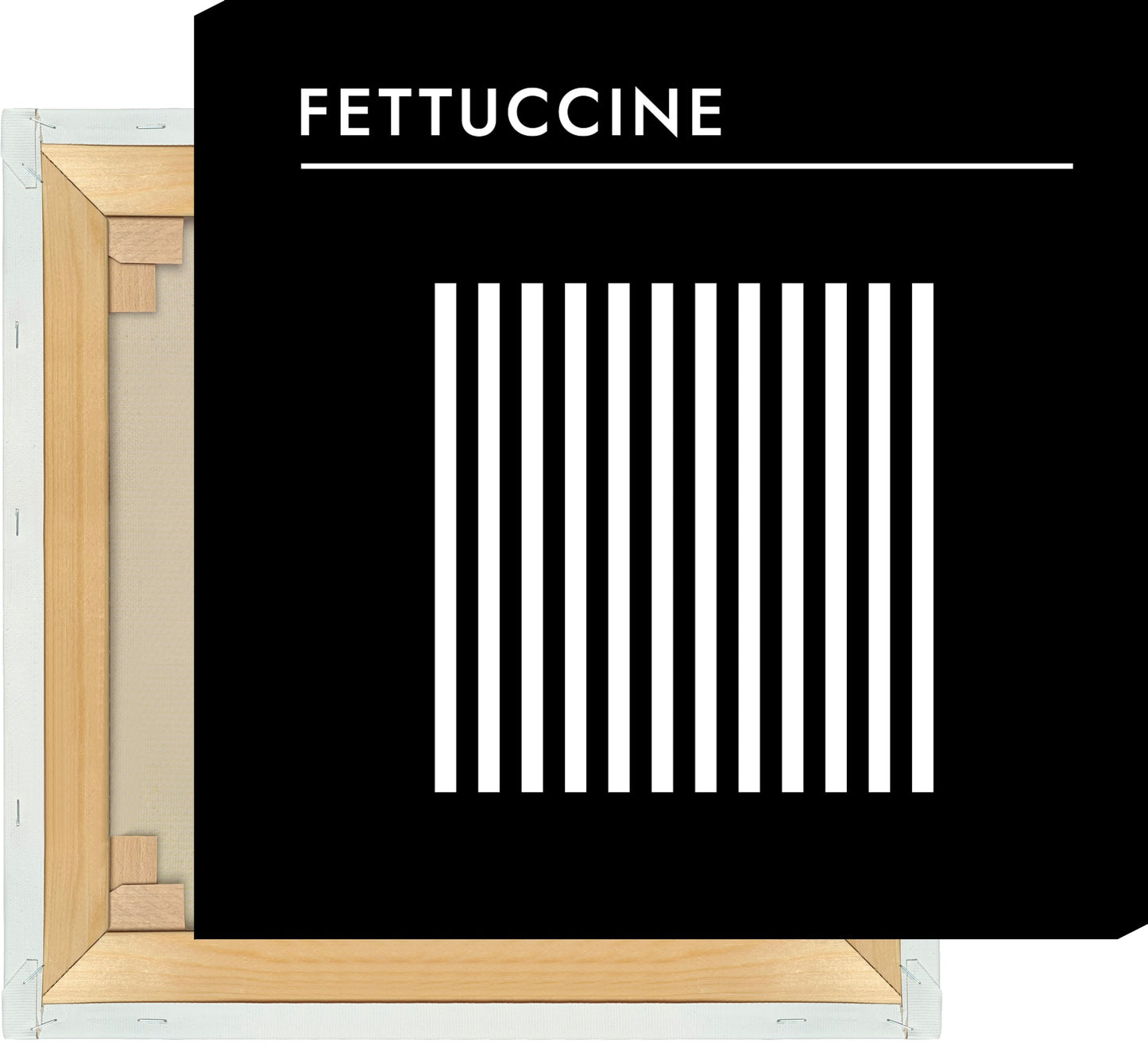 Leinwand Pasta - Fettuccine
