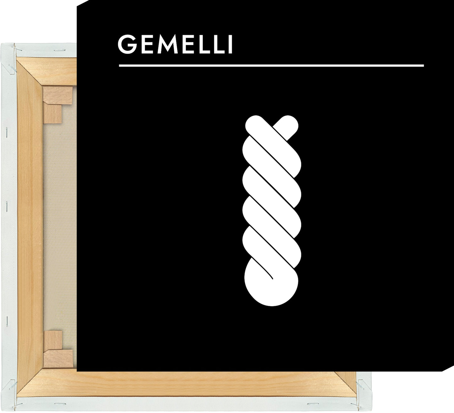 Leinwand Pasta - Gemelli