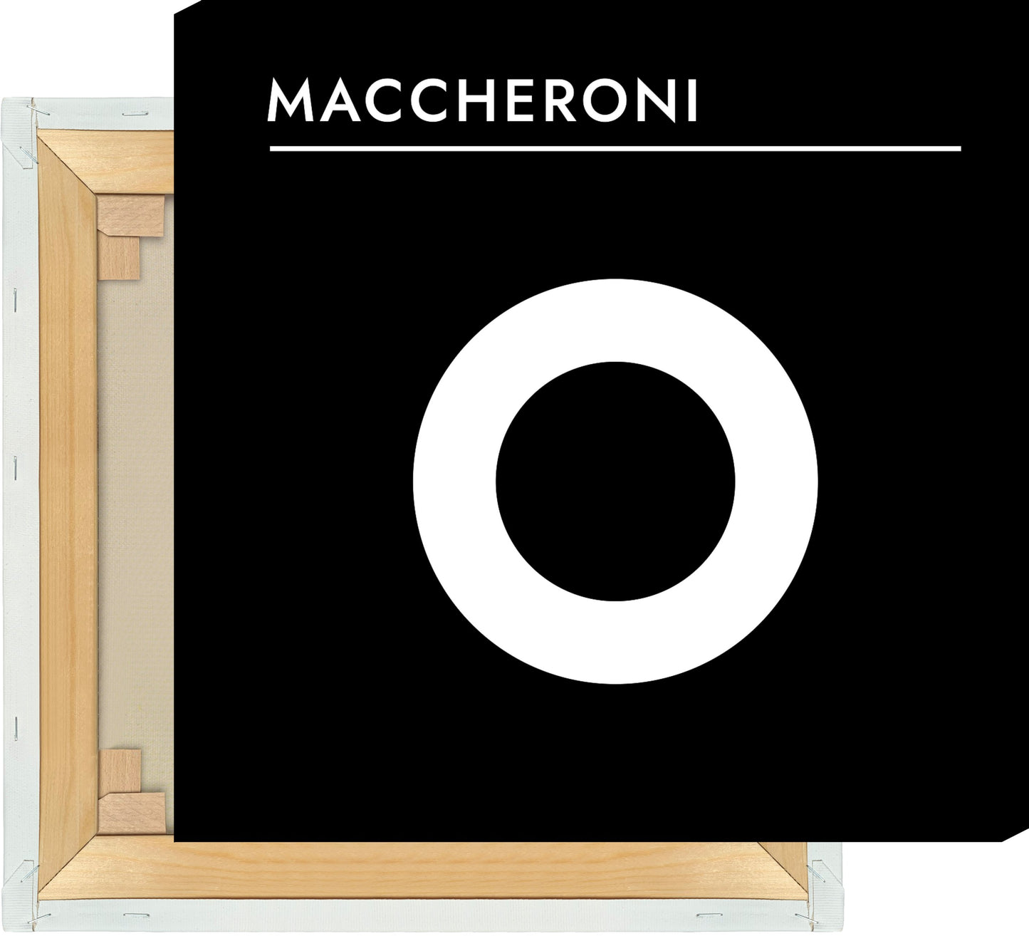 Leinwand Pasta - Maccheroni