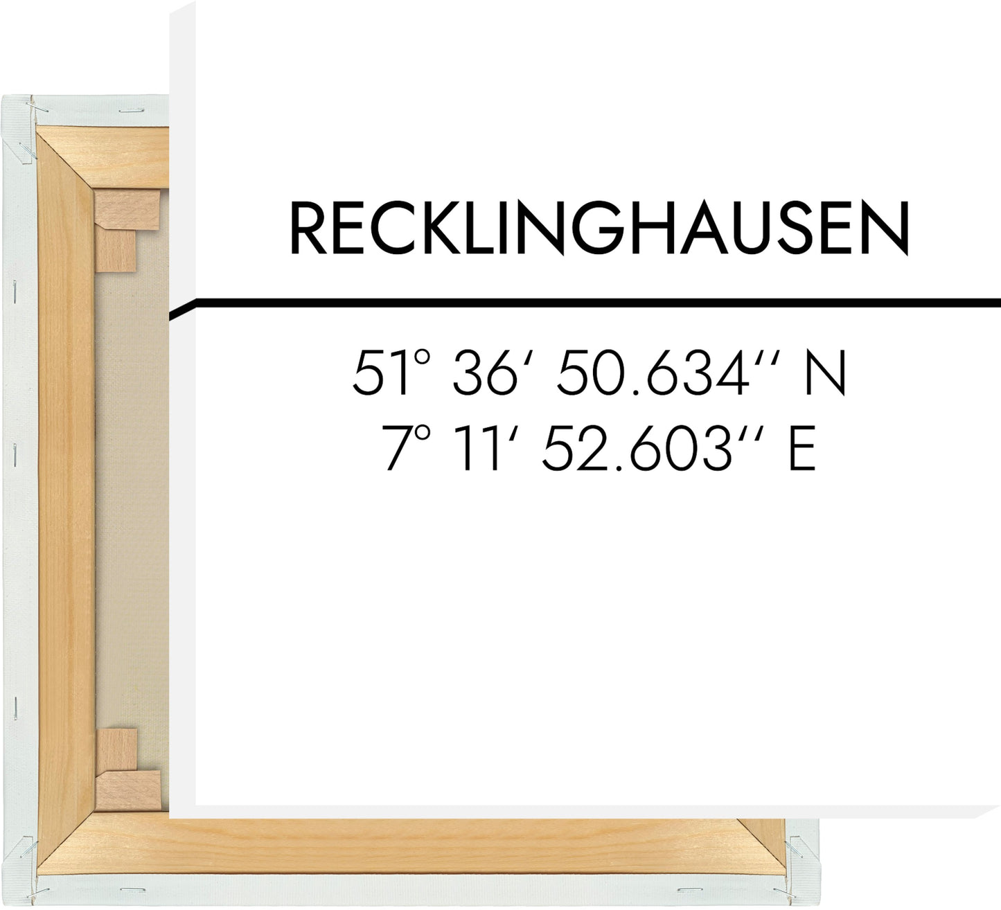 Leinwand Recklinghausen Koordinaten #2
