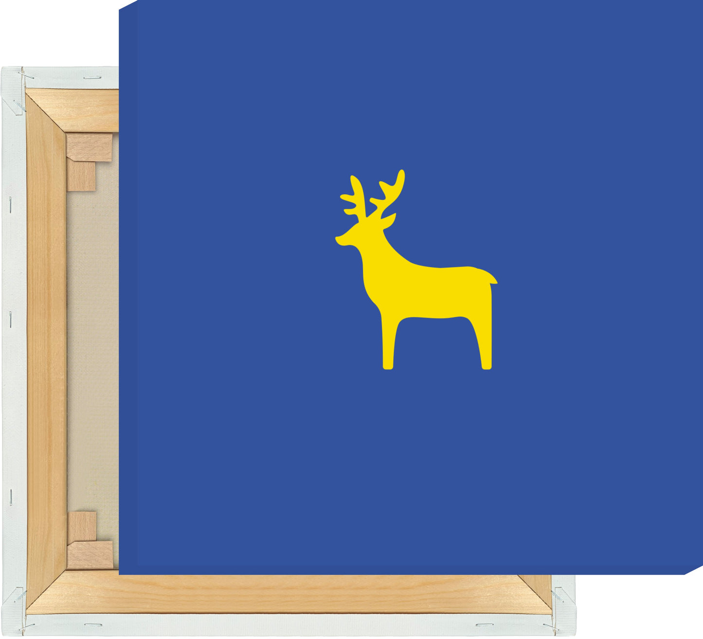 Leinwand Rentier klein