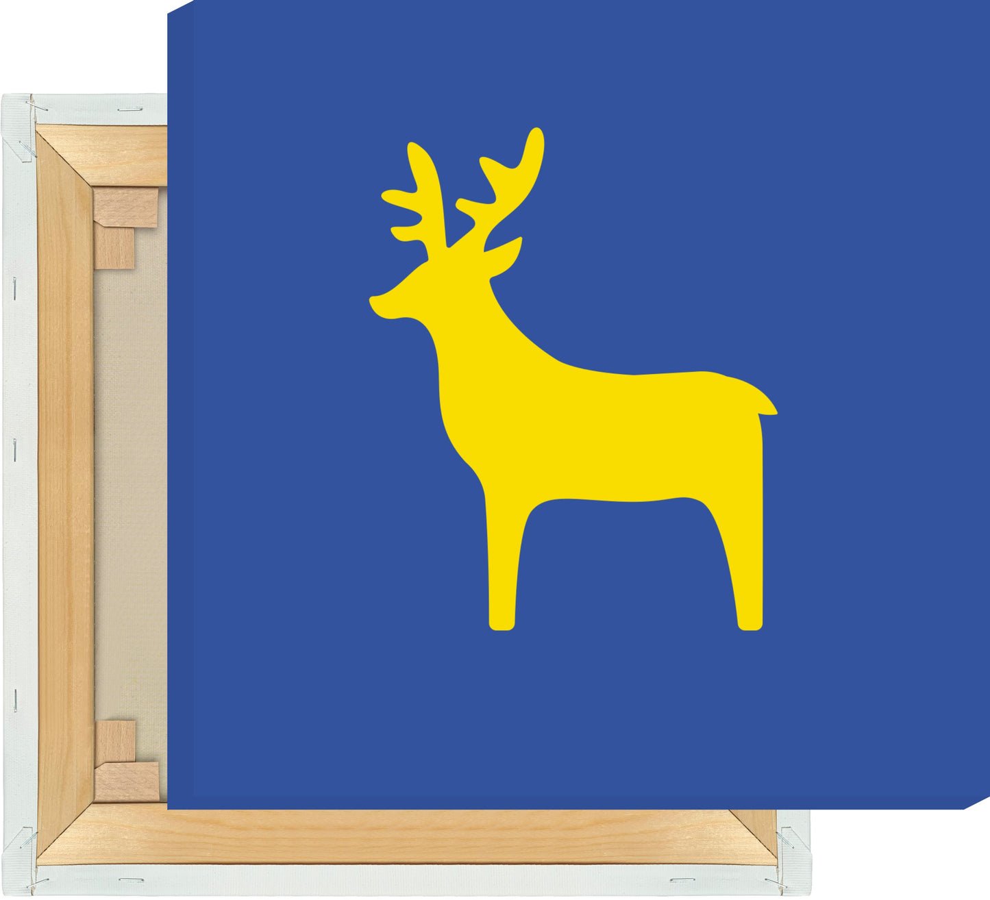 Leinwand Rentier mittel