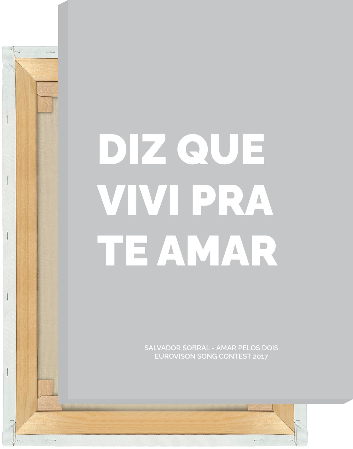 Leinwand Salvador Sobral - Amar Pelos Dois (2017)