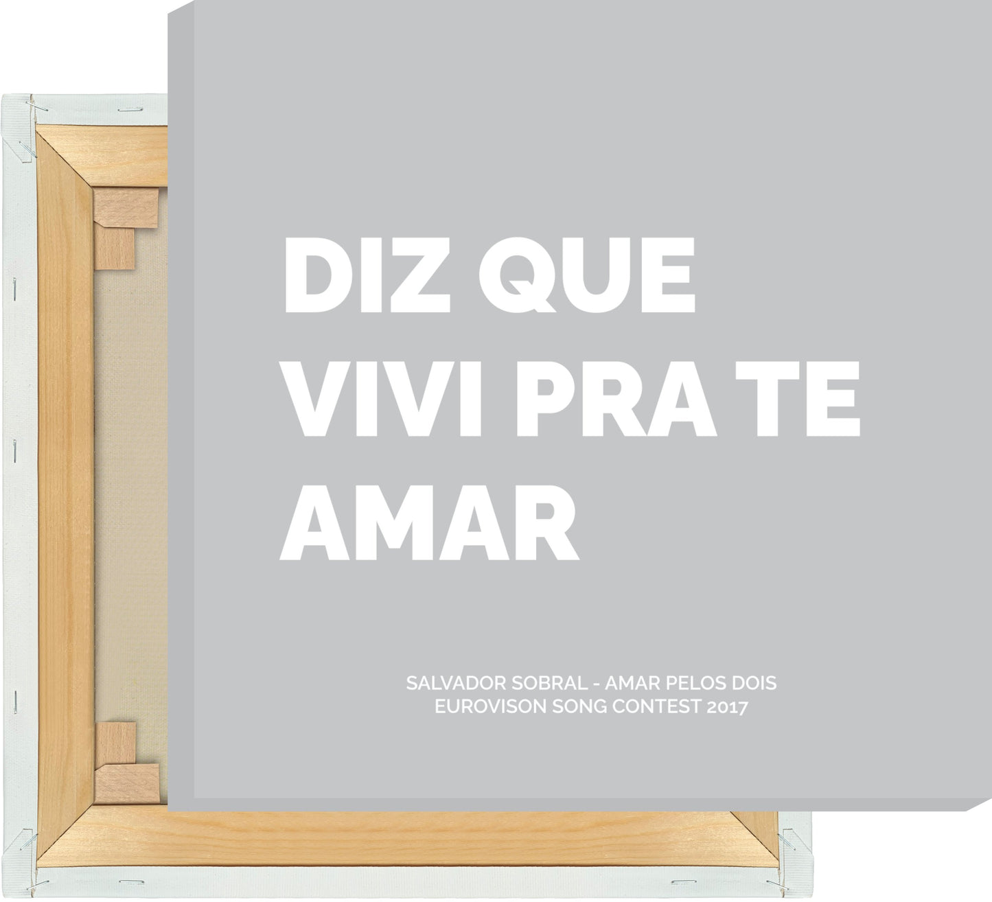 Leinwand Salvador Sobral - Amar Pelos Dois (2017)