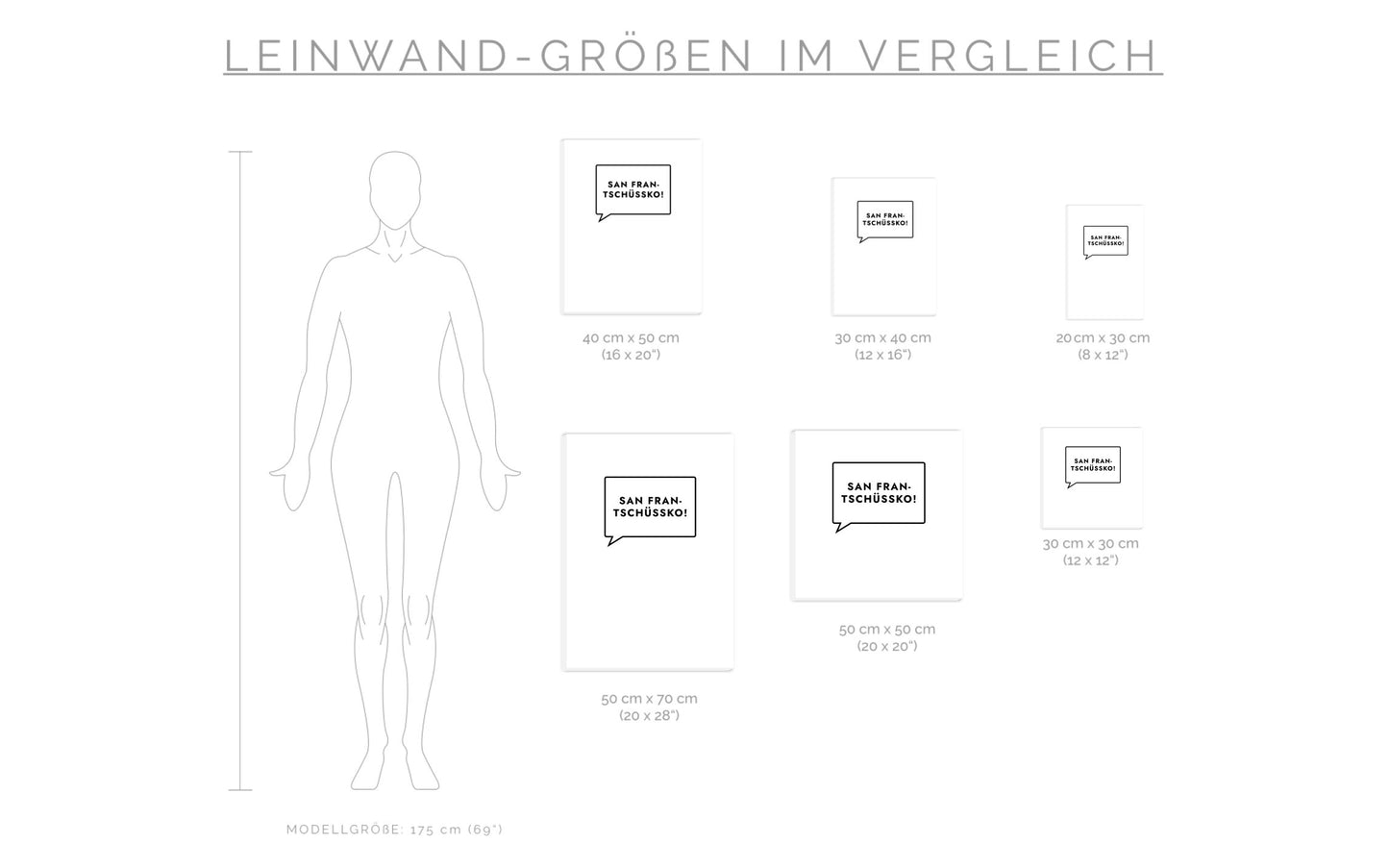 Leinwand San Frantschüssko!