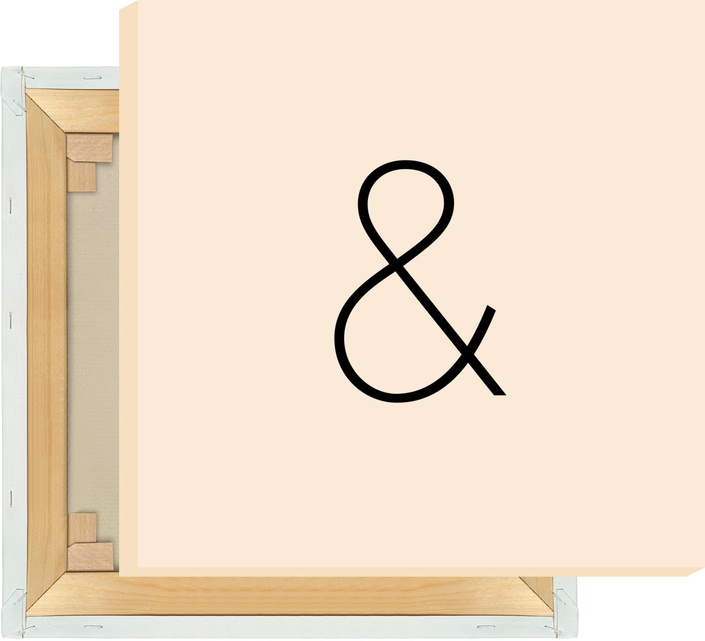 Leinwand Satzzeichen & - Sans Serif