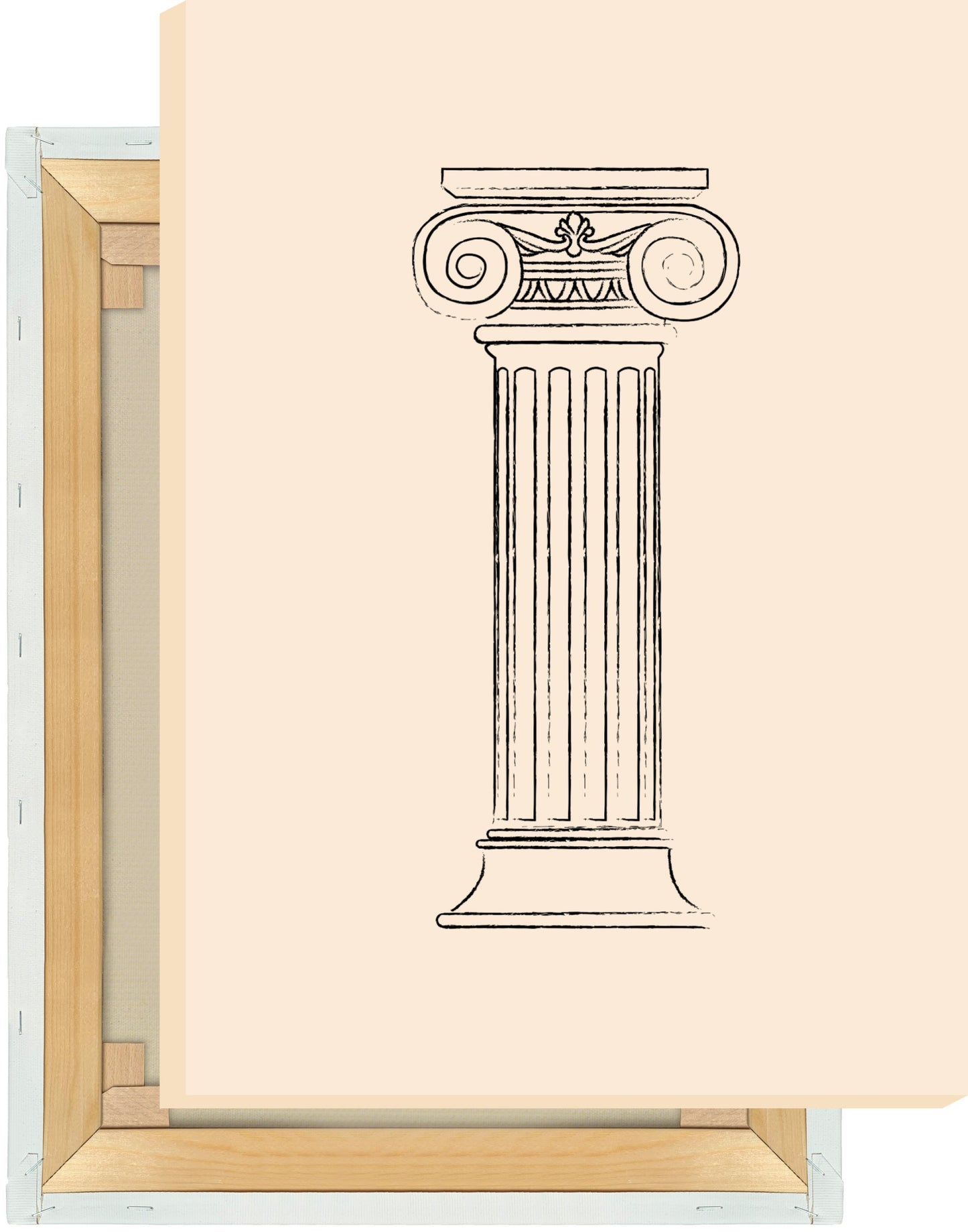 Leinwand Säule 1